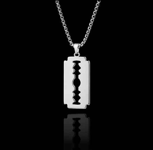 Razor Blade Necklace