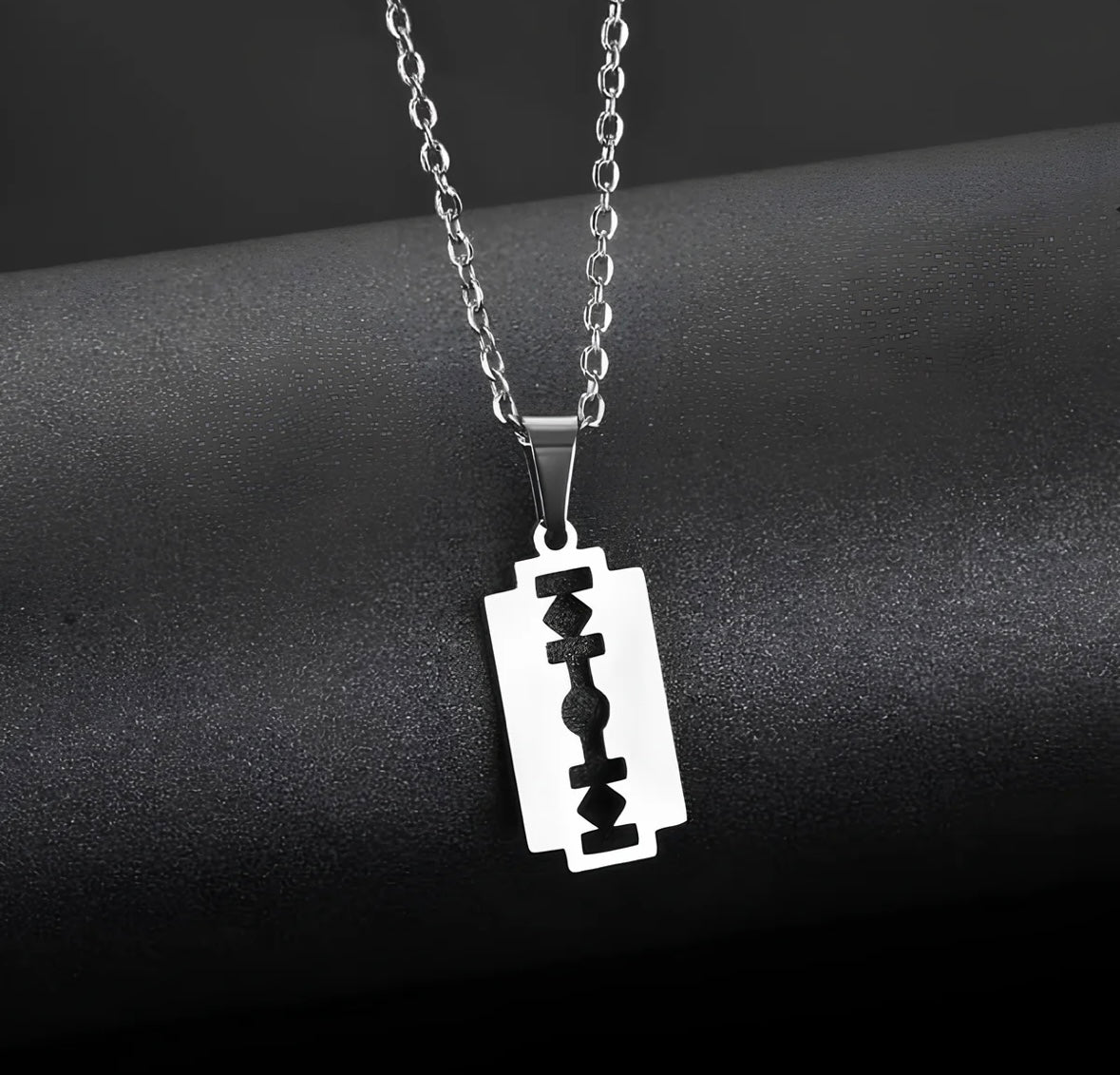 Razor Blade Necklace