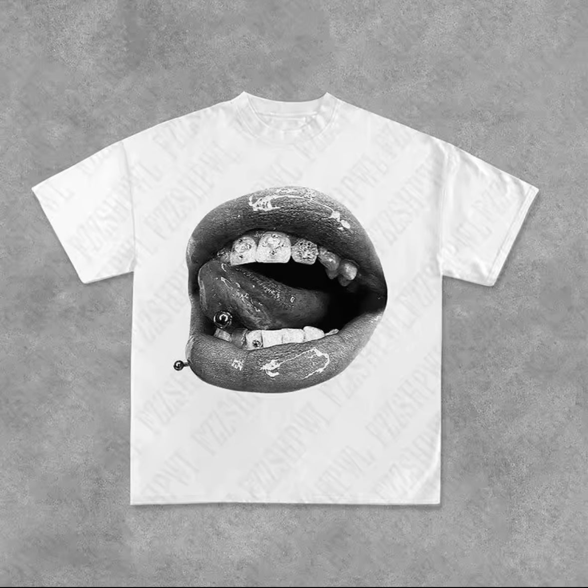 Streetwear Teeth T-Shirt