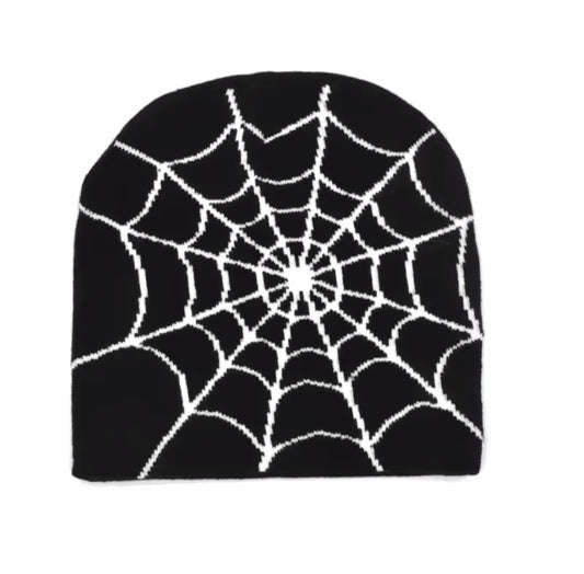 Spider Web Beanie